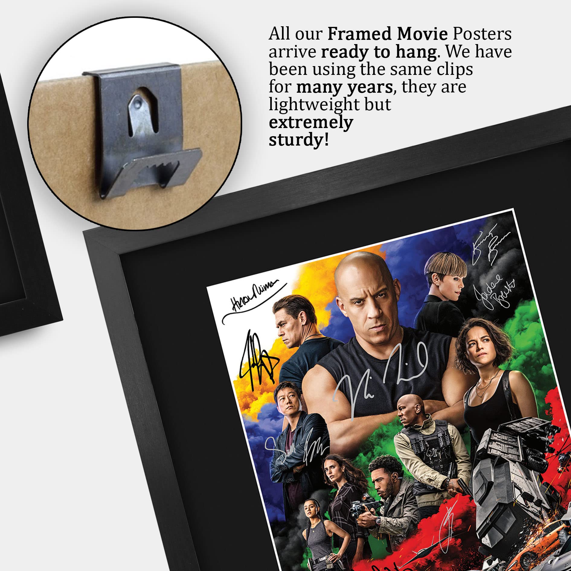 ワイルドスピード Vin Diesel サインコピー入りアートフレーム 額縁付 Amazon.co.jp: HWC Trading フレーム入り 11インチ x 14インチ